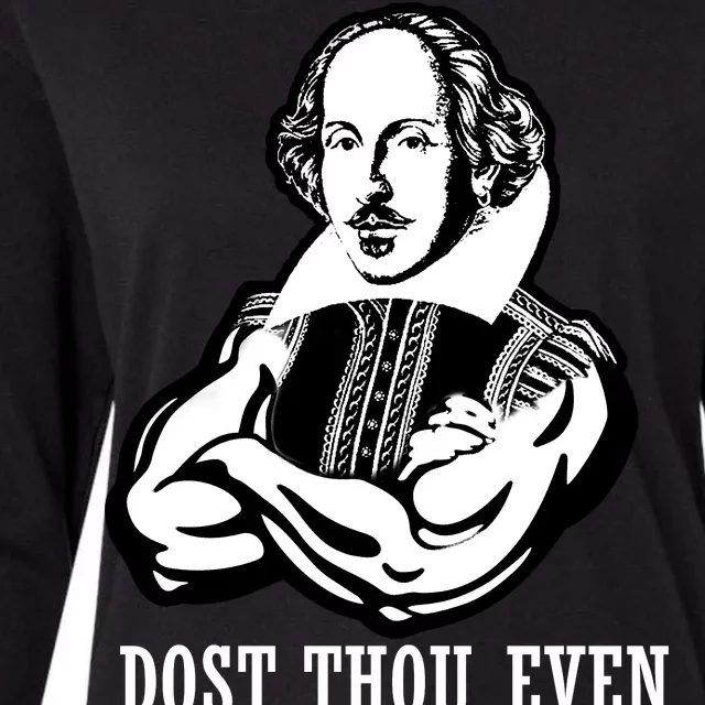 Dost Thou Even Hoist Sir? Womens Cotton Relaxed Long Sleeve T-Shirt