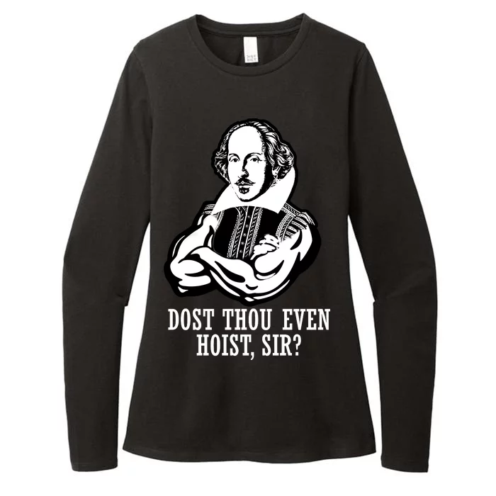 Dost Thou Even Hoist Sir? Womens CVC Long Sleeve Shirt