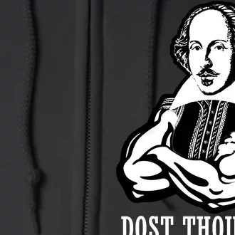 Dost Thou Even Hoist Sir? Full Zip Hoodie