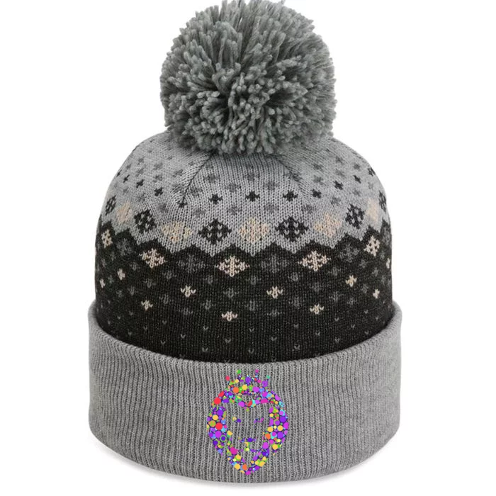 Dot Day King Lion The Baniff Cuffed Pom Beanie