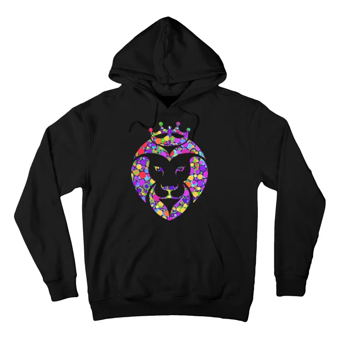 Dot Day King Lion Hoodie