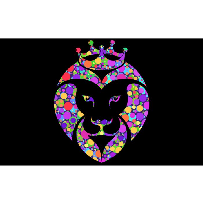 Dot Day King Lion Bumper Sticker