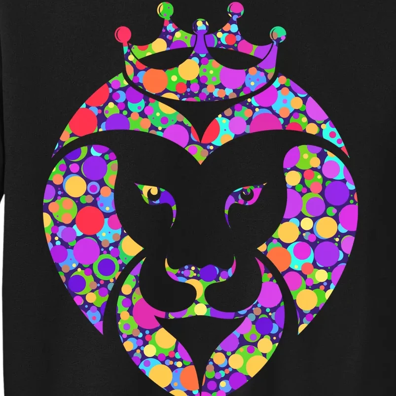 Dot Day King Lion Tall Sweatshirt