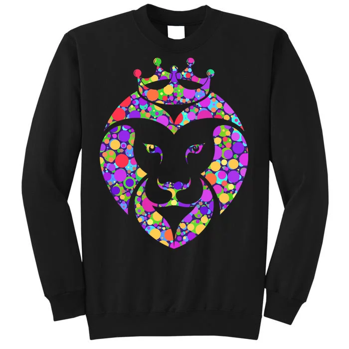 Dot Day King Lion Tall Sweatshirt