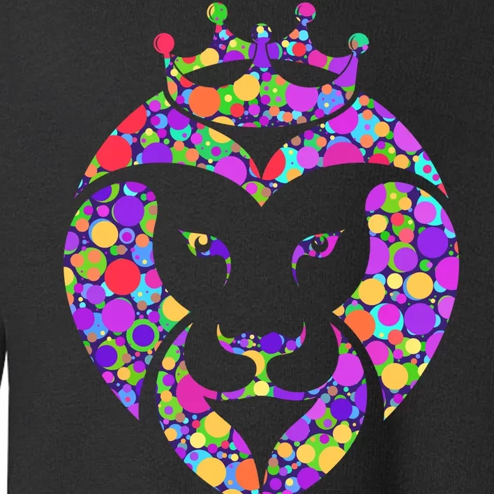 Dot Day King Lion Toddler Sweatshirt