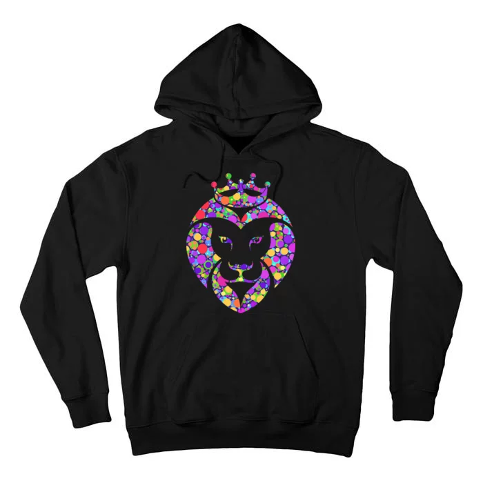 Dot Day King Lion Tall Hoodie