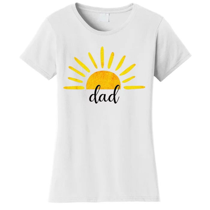 Dad Of The Birthday First Trip Around The Sun Birthday Women's T-Shirt