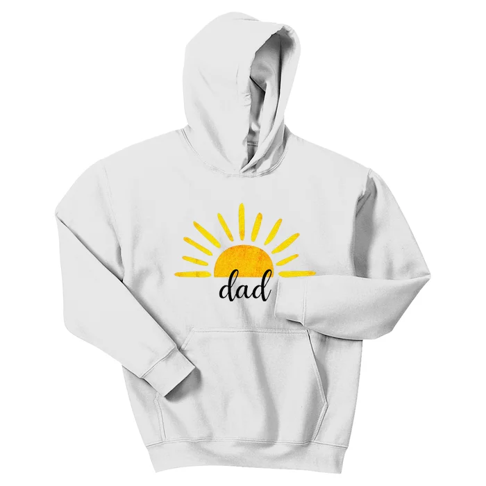 Dad Of The Birthday First Trip Around The Sun Birthday Kids Hoodie