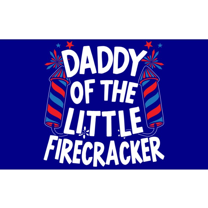 Daddy Of The Little Firecracker 4th Of July Usa Patriotic Gift Bumper Sticker