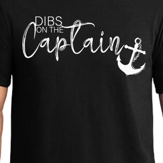 Dibs On The Captain Pajama Set