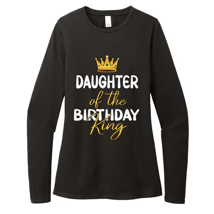 Daughter Of The Birthday King Bday Party Idea For Dad Womens CVC Long Sleeve Shirt