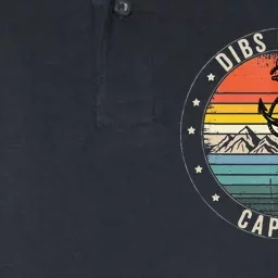 Dibs On The Captain Softstyle Adult Sport Polo