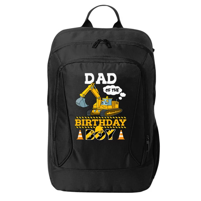 Dad Of The Birthday Boy Construction 1st Birthday Party City Backpack