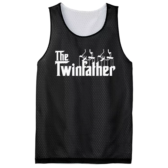 Dad Of Twins Proud Father of Twins Classic Overachiver Mesh Reversible Basketball Jersey Tank