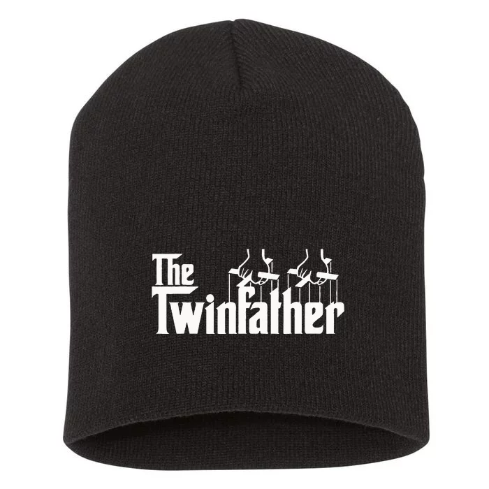 Dad Of Twins Proud Father of Twins Classic Overachiver Short Acrylic Beanie