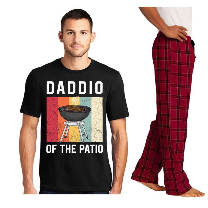 Daddio Of The Patio Funny Barbecue Bbq Fathers Day Grill Gift Pajama Set