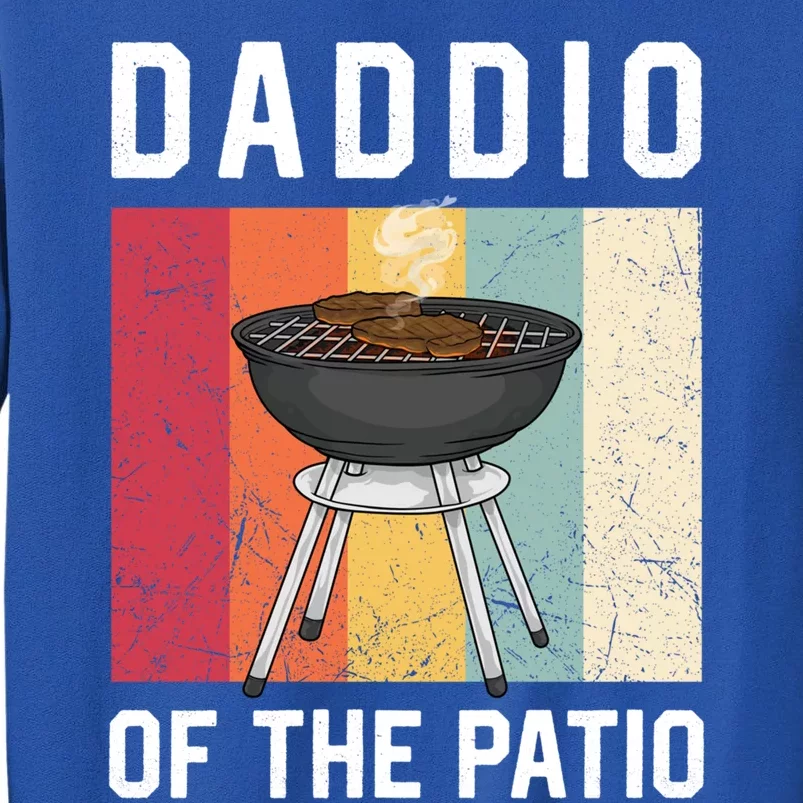 Daddio Of The Patio Funny Barbecue Bbq Fathers Day Grill Gift Sweatshirt