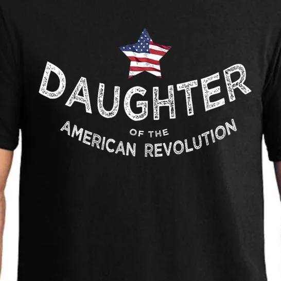 Daughter Of The American Revolution Dar History Usa Star Pajama Set