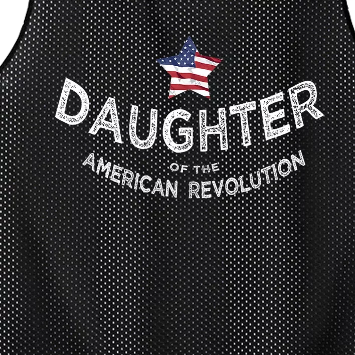 Daughter Of The American Revolution Dar History Usa Star Mesh Reversible Basketball Jersey Tank