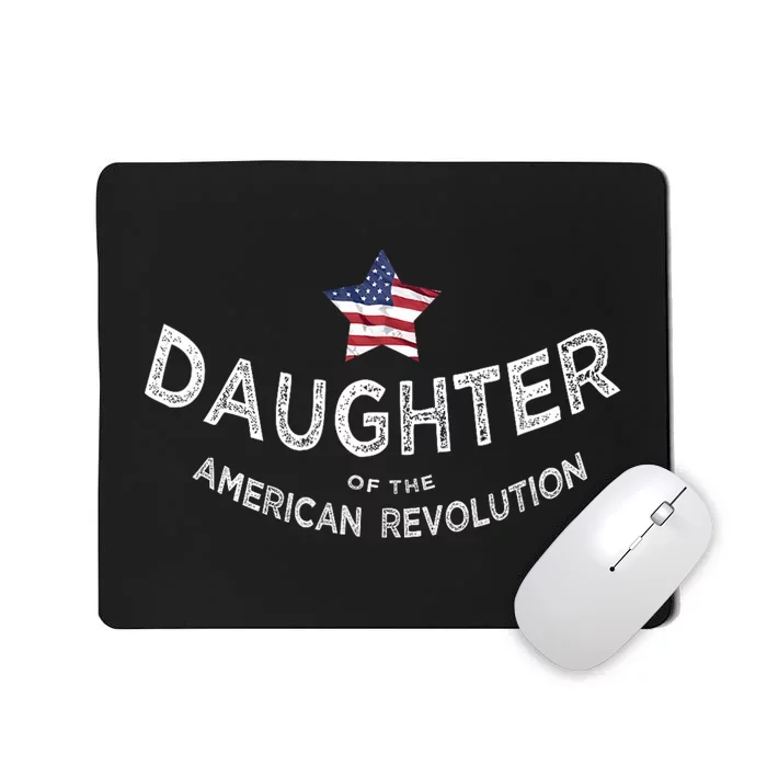 Daughter Of The American Revolution Dar History Usa Star Mousepad