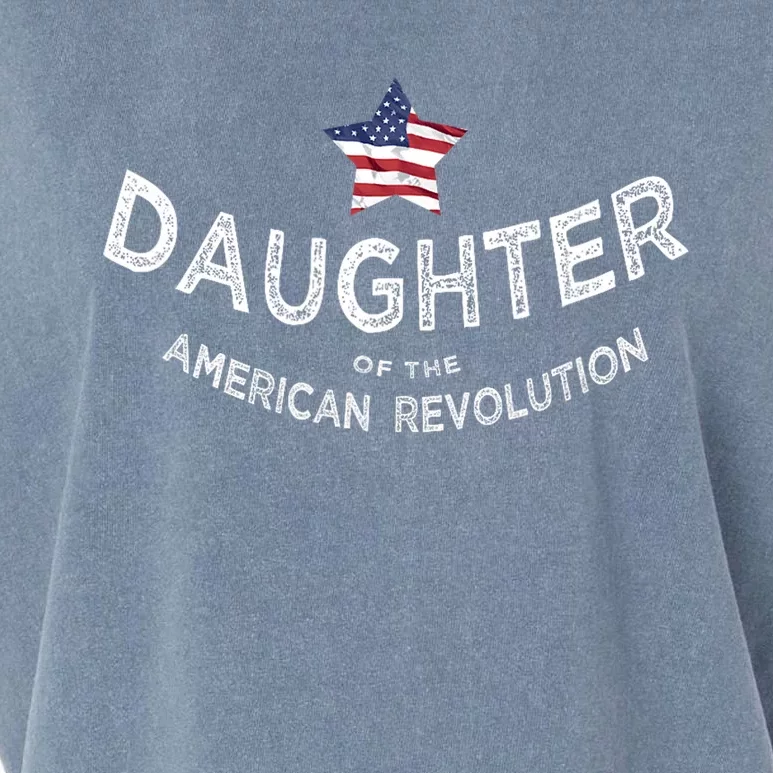 Daughter Of The American Revolution Dar History Usa Star Garment-Dyed Women's Muscle Tee