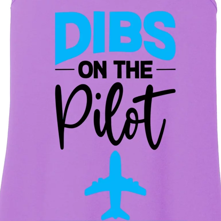 Dibs On The Pilot Gift Ladies Essential Tank