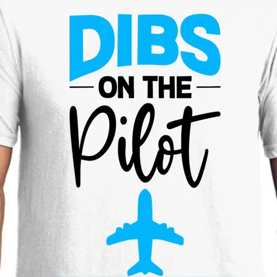 Dibs On The Pilot Gift Pajama Set