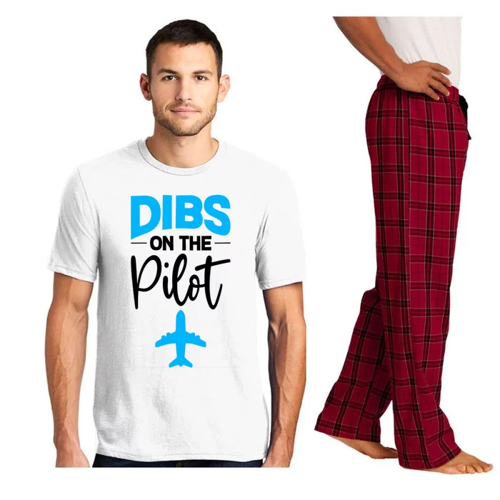 Dibs On The Pilot Gift Pajama Set