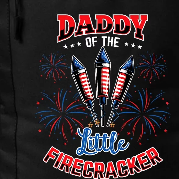 Daddy Of The Little Firecracker 4th Of July Gender Reveal Daily Commute Backpack