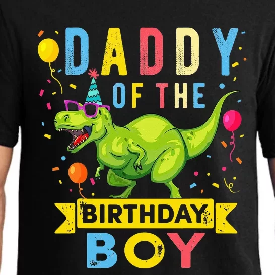 Daddy of the Birthday TRex Dinosaur Birthday Party Pajama Set