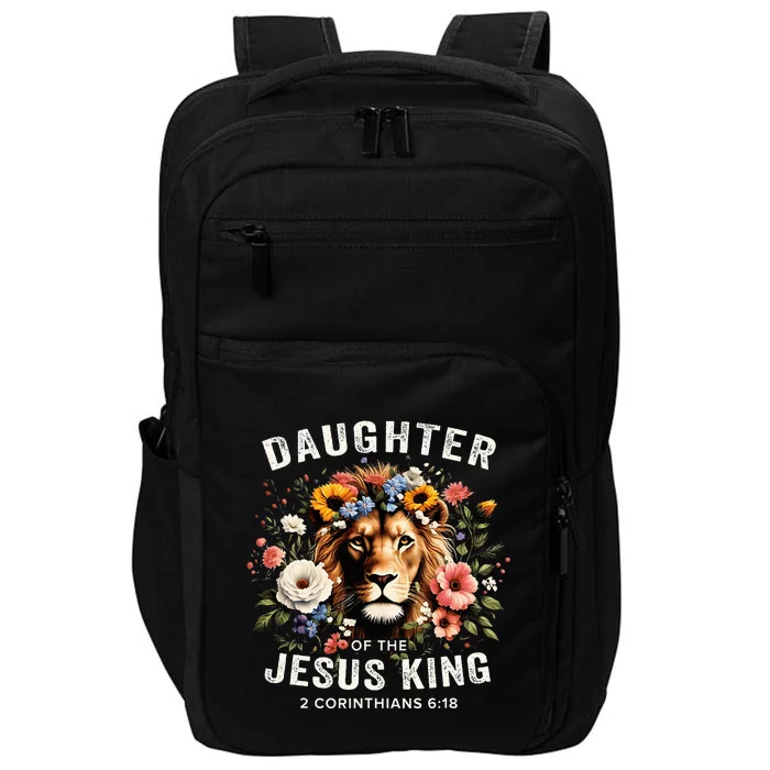 Daughter Of The Jesus King 2 Corinthians 618 Jesus Lion Impact Tech Backpack