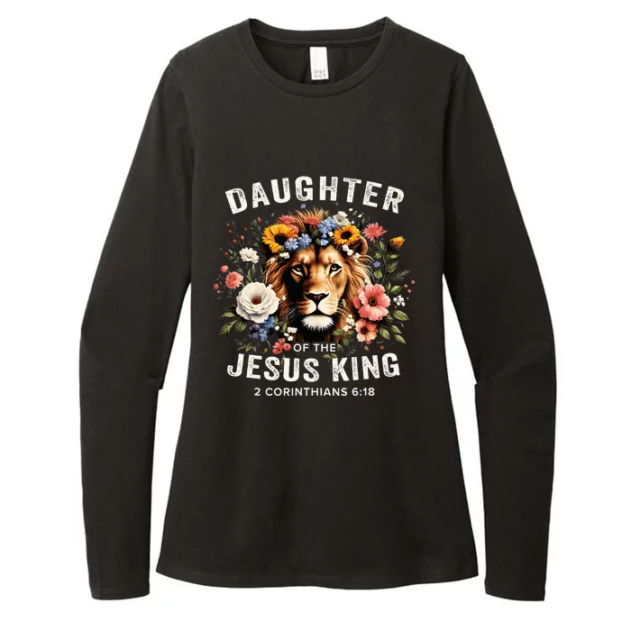 Daughter Of The Jesus King 2 Corinthians 618 Jesus Lion Womens CVC Long Sleeve Shirt