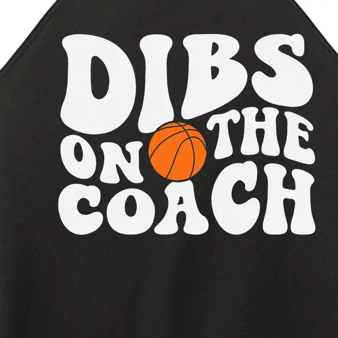 Dibs on the coach basketball groovy retro Women’s Perfect Tri Rocker Tank