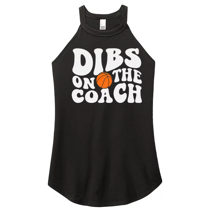 Dibs on the coach basketball groovy retro Women’s Perfect Tri Rocker Tank