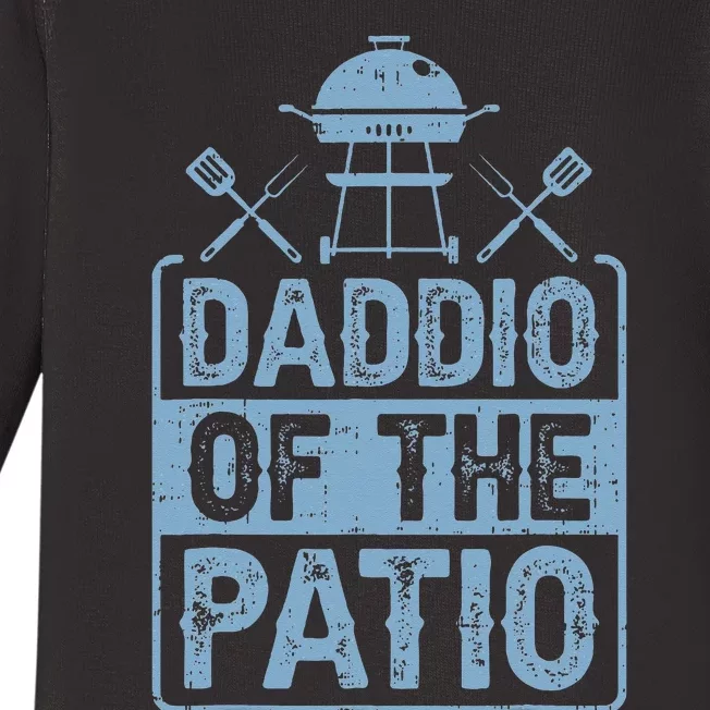 Daddio Of The Patio Grilling BBQ Dad Baby Long Sleeve Bodysuit