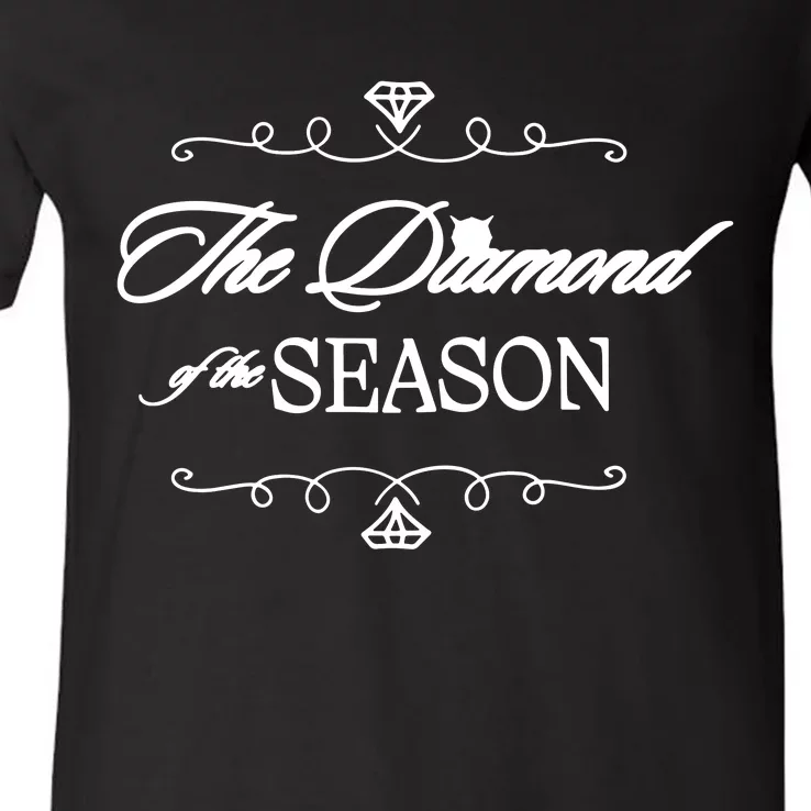 Diamond Of The Season Gift For Engaged Fiancee V-Neck T-Shirt