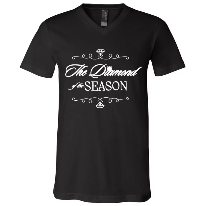 Diamond Of The Season Gift For Engaged Fiancee V-Neck T-Shirt