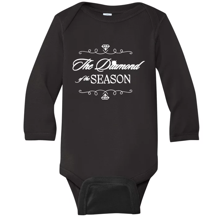 Diamond Of The Season Gift For Engaged Fiancee Baby Long Sleeve Bodysuit