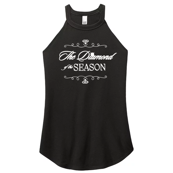 Diamond Of The Season Gift For Engaged Fiancee Women’s Perfect Tri Rocker Tank