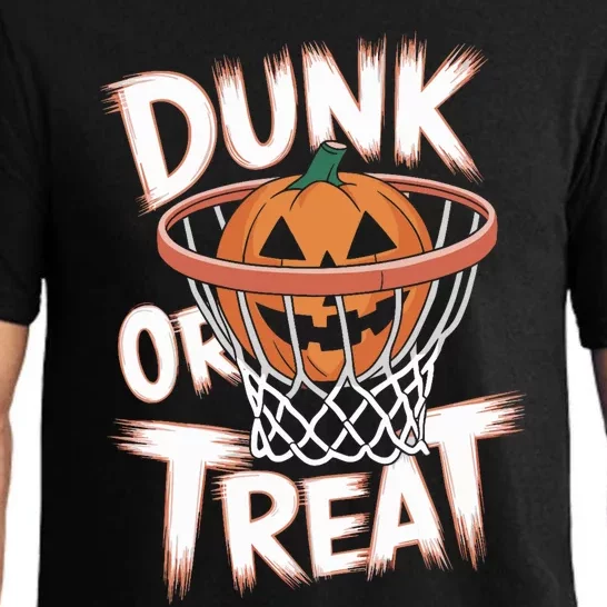 Dunk Or Treat Halloween Basketball Spooky Basketball Pajama Set