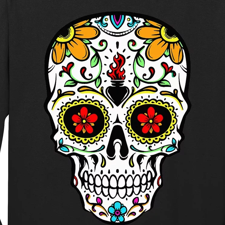 Day of the Dead Celebration Outfit Calavera Long Sleeve Shirt