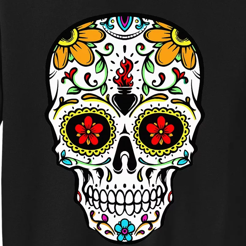 Day of the Dead Celebration Outfit Calavera Tall Sweatshirt