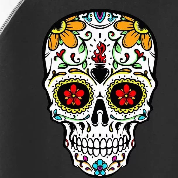 Day of the Dead Celebration Outfit Calavera Toddler Fine Jersey T-Shirt