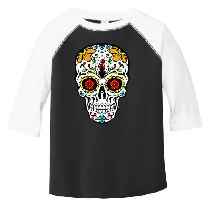 Day of the Dead Celebration Outfit Calavera Toddler Fine Jersey T-Shirt