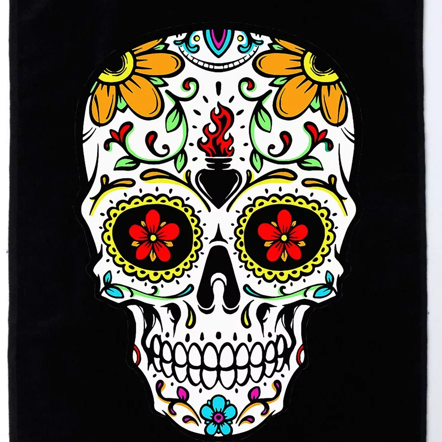 Day of the Dead Celebration Outfit Calavera Platinum Collection Golf Towel