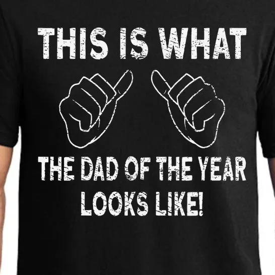 Dad Of The Year Pajama Set