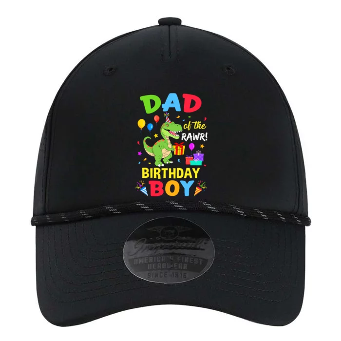 Dad Of The Birthday Boy Trex Funny Dinosaur Boy Party Performance The Dyno Cap