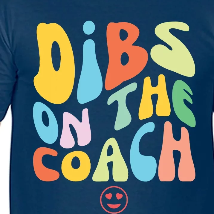 Dibs On The Assistant Coach Women Girlfriend Wife Sports Comfort Colors T-Shirt