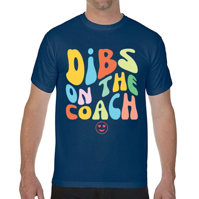 Dibs On The Assistant Coach Women Girlfriend Wife Sports Comfort Colors T-Shirt