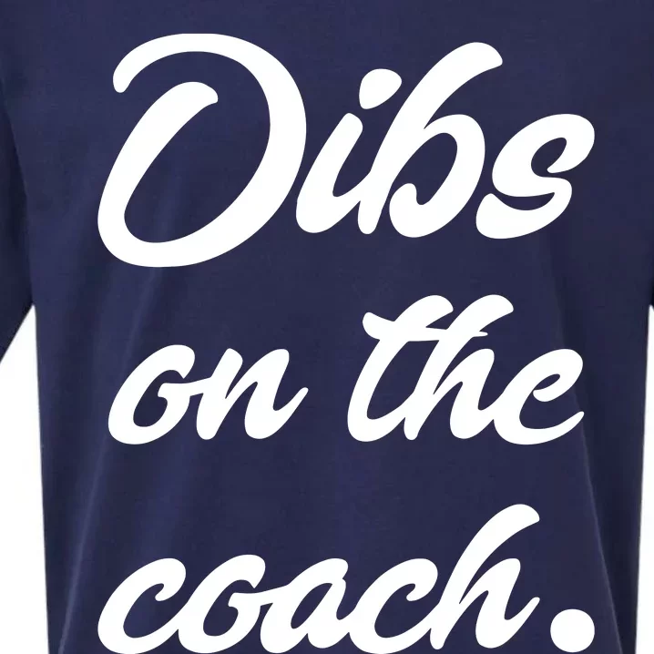 Dibs On The Coach Shirts For Coachs Wife Funny Baseball Tee Sueded Cloud Jersey T-Shirt